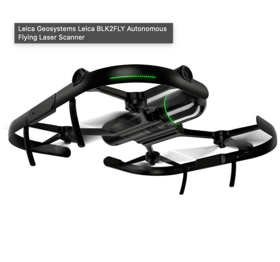 Leica BLK2FLY Autonomous Flying Laser Scanner